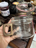 唯銘諾（WEIMINGNUO）泡茶杯茶水分離杯水杯男士茶杯個(gè)人專(zhuān)用玻璃綠茶杯子透明色180ML 曬單實(shí)拍圖