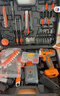 綠林手電鉆充電家用組合多功能電鉆工具箱套裝 12V雙速電鉆102件套 曬單實(shí)拍圖