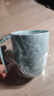 茶花漱口杯塑料刷牙杯家用浴室刷牙口杯兒童牙缸A14001 【1個(gè)】藍色 曬單實(shí)拍圖
