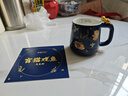 故宮文化 宮貓戲魚(yú)·馬克杯 陶瓷杯水杯咖啡杯伴手禮 故宮博物院文創(chuàng  )禮品 禮盒裝400ml 曬單實(shí)拍圖