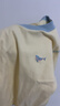 紅豆兒童保暖內衣男女童純棉秋衣秋褲無(wú)骨套裝米色鯨魚(yú) 130 曬單實(shí)拍圖