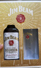 金賓（Jim Beam）波本 威士忌 白占邊 調和型 洋酒 700ml*4 嗨棒禮盒 曬單實(shí)拍圖