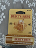 伯特小蜜蜂（Burt's Bees）經(jīng)典潤唇膏男女通用天然保濕滋潤清爽不油膩無(wú)色打底 蜂蜜味4.25g 曬單實(shí)拍圖