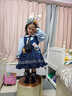 G.duck童裝朱迪兔子警官服女童連衣裙春秋款洛麗塔公主裙兒童cos服演出 裙子加領(lǐng)帶朱迪警官服裝 130 （建議身高120cm 8-9歲）cm 曬單實(shí)拍圖