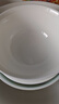 友來(lái)福陶瓷碗白瓷小碗家用4.5英寸骨瓷米飯碗面碗酒店飯碗套裝6只裝 曬單實(shí)拍圖