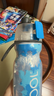 O2COOL噴霧水杯兒童學(xué)生噴水杯子成人戶(hù)外運動(dòng)健身保冷降溫擠壓軟水壺 藍色水滴590ml 曬單實(shí)拍圖