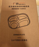 廣意316不銹鋼兒童分格餐盤(pán)寶寶家用四格女孩吃飯盤(pán)幼兒園餐具GY1376 曬單實(shí)拍圖