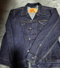 Levi's李維斯情侶同款美式經(jīng)典復古休閑時(shí)尚潮牌修身牛仔夾克外套 中藍色 72334-0130 S 曬單實(shí)拍圖