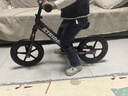 STRIDER兒童平衡車(chē)小孩滑步車(chē)1-4/3-7歲寶寶學(xué)步車(chē)無(wú)腳踏自行車(chē)少兒?jiǎn)诬?chē) 12Pro 夜褐紅 曬單實(shí)拍圖