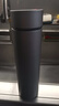 蘇泊爾（SUPOR）保溫杯男款智能顯溫水杯316L不銹鋼茶水分離泡茶杯送禮物車(chē)載杯子 星河灰-500mL【觸屏顯溫】 曬單實(shí)拍圖