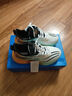 回力男鞋網(wǎng)面運動(dòng)鞋男春夏透氣跑步鞋男百搭鞋子男 白綠桔網(wǎng)面款 39 曬單實(shí)拍圖
