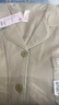 100%純棉睡衣女士夏季短袖長(cháng)褲夏天家居服寬松休閑款簡(jiǎn)約開(kāi)衫套裝 CKE-W6807-1有胸墊 XL 曬單實(shí)拍圖