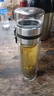 胖東來(lái)同款雙層泡茶杯茶水分離師450ML  玻璃師禮子保溫 泡茶師450ML【高硼硅加厚底】 曬單實(shí)拍圖