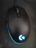 羅技（G）G102第二代游戲鼠標 RGB流光燈效鼠標 輕量化  游戲級8000DPI傳感器 黑色 200-8000DPI 曬單實(shí)拍圖