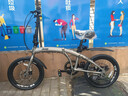 Jeep吉普折疊自行車(chē)男女城市通勤輕便騎行石墨灰-經(jīng)典款 20英寸 7速 曬單實(shí)拍圖