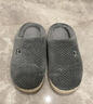 京東京造【厚底防滑】棉拖鞋男士冬季室內居家毛拖保暖半包碳灰色44-45 曬單實(shí)拍圖