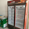 志高（CHIGO）展示柜冷藏大容量飲料柜商用冰柜直冷藏酒水柜超市純風(fēng)冷無(wú)霜保鮮柜玻璃門(mén)冰箱立式啤酒柜 雙門(mén)下機【風(fēng)冷無(wú)霜免倒水】銅管制冷丨一級能效 黑紅色丨一級節能省電90% 曬單實(shí)拍圖