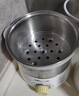 小熊（Bear）蒸蛋器 煮蛋器 自動(dòng)斷電 家用多功能早餐機 一鍵操作小型迷你不銹鋼 雙層防干燒老人蒸煮雞蛋神器 雙層 定時(shí)【蒸盤(pán)*1+量杯】煮蛋器 ZDQ-A07U1 曬單實(shí)拍圖