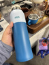 富光 保溫杯男女316不銹鋼大容量簡(jiǎn)約便攜小學(xué)生兒童水杯子 運動(dòng)藍1000ml 曬單實(shí)拍圖