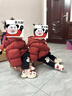 班喜迪女童棉服冬裝2026新款兒童加絨夾棉新年外套寶寶拜年服棉襖衣冬季 紅色 90 曬單實拍圖
