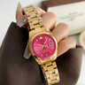 薇薇安西太后手表女士腕表情人節生日禮物送女友情人節禮物 火龍果冰紅 曬單實(shí)拍圖