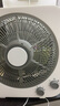 美的（Midea）電風(fēng)扇 家用臺式桌面小風(fēng)扇鴻運扇宿舍臥室節能電扇臺扇轉頁(yè)扇輕音低噪五葉風(fēng)扇 KYT30-21MA 曬單實(shí)拍圖