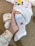 成長(cháng)寄寶寶襪子2026夏季薄款透氣網(wǎng)眼a類(lèi)棉嬰兒無(wú)骨男女童卡通嬰兒襪子 藍色+鼻涕狗+斑點(diǎn)狗 【10A抗菌 無(wú)骨抗起球】 3雙 0-1歲 S碼（建議腳長(cháng)10-12CM） 曬單實(shí)拍圖