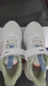 鴻星爾克（ERKE）童鞋中性運動(dòng)鞋兒童休閑跑鞋川行微晶白/冰檸綠35 曬單實(shí)拍圖
