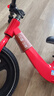 飛鴿兒童平衡車(chē)1-3-6歲男女小孩滑行無(wú)腳踏自行車(chē)寶寶兩輪滑步車(chē)禮物 14寸鎂合金一體充氣輪【中國紅】 曬單實(shí)拍圖