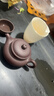 徐保國 【銷(xiāo)量10萬(wàn)+】宜興紫砂壺手工茶壺節日禮物泡茶壺 紫泥仿古壺 徐保國 球孔 紫泥仿古壺 曬單實(shí)拍圖