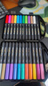 諾雅24色小黑盒丙烯馬克筆不透色可疊色水彩筆涂鴉筆可水洗畫(huà)筆學(xué)生水彩筆美術(shù)專(zhuān)用兒童開(kāi)學(xué)季禮物 曬單實(shí)拍圖