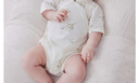 babylove【安心柔】嬰兒系帶包屁衣春夏季薄款純棉新生兒七分袖三角哈衣 曬單實(shí)拍圖