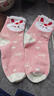棉十三兒童襪子春秋季新疆棉抗菌防螨青少年中筒女孩大童寶寶學(xué)生襪7雙 曬單實(shí)拍圖