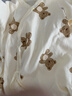 貝瑞加（Babyprints）新生兒連體衣2件裝嬰兒純棉衣服四季護肚爬服初生寶寶內衣 黃熊52 曬單實(shí)拍圖