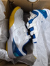 尤尼克斯（YONEX）羽毛球鞋yy基礎款舒適親子款青少年SHB101JRCR白/藍36碼 曬單實(shí)拍圖