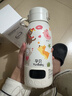 孕貝可燒開(kāi)便攜式恒溫杯 恒溫水壺嬰兒外出沖奶暖奶保溫杯 無(wú)線(xiàn)燒水杯 曬單實(shí)拍圖