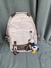 愛(ài)迪生發(fā)明家初中生書(shū)包大容量多隔層背包男女生高中學(xué)生雙肩包 K071-3 卡其色 曬單實(shí)拍圖