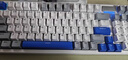 雷柏（Rapoo）V700DIY-98升級款 三?？椭苹療o(wú)線(xiàn)機械鍵盤(pán)gasket結構7層填充消音全鍵熱插拔鍵盤(pán) 白灰藍(彈白軸) 曬單實(shí)拍圖