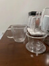 九土日式玻璃杯花茶杯帶把茶水分離過(guò)濾泡茶杯女家用水杯透明杯子帶蓋 泡茶杯 曬單實(shí)拍圖