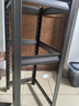 七序家用貨架置物架陽(yáng)臺倉庫儲物架地下室展示多層落地收納架 五層183cm高【默認黑色】 長(cháng)150寬50cm 曬單實(shí)拍圖