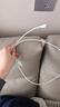 華為原裝6A數據線(xiàn) USB Type-A轉USB Type-C/1m線(xiàn)長(cháng)/支持66W（11V6A）充電 白色CC790 曬單實(shí)拍圖