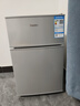 榮事達（Royalstar）小冰箱小型家用出租房雙門(mén)一級能效宿舍冷藏冷凍兩用節能電冰箱 38A122【一級能效】【三天不到1度電】銀 曬單實(shí)拍圖