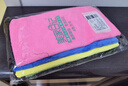 美家日記抹布 四色方巾30*30cm*4條擦車(chē)擦玻璃毛巾 廚房清潔雙面加絨方巾 曬單實(shí)拍圖