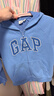蓋璞（GAP）男女童2026春季新款logo毛圈寬松連帽衫兒童裝衛衣外套861114 曬單實(shí)拍圖