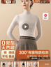 簡(jiǎn)云【三季暖】羊毛蠶絲半高領(lǐng)保暖內衣女德絨發(fā)熱秋衣上衣加絨打底衫 曬單實(shí)拍圖