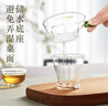 金灶（KAMJOVE） 玻璃茶漏茶斗 茶濾網(wǎng)過(guò)濾器耐高溫玻璃濾茶器功夫茶具配件GO-08 套組 曬單實(shí)拍圖