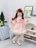 G.duck小黃鴨童裝洛麗塔公主裙女童連衣裙春秋新款美樂(lè )蒂生日禮服蓬蓬裙 美樂(lè )蒂裙子+裙撐 100 建議2~3歲（ 90-100cm） 曬單實(shí)拍圖