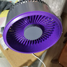 桌面循環(huán)扇小風(fēng)扇桌面電風(fēng)扇臺式小型靜音辦公室桌上迷你便攜式循環(huán)扇 桌面循環(huán)扇-直插款 曬單實(shí)拍圖