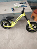 酷騎兒童平衡車(chē)1-6歲寶寶滑步車(chē)12寸輕便車(chē)身初學(xué)者S2酷騎綠 酷奇 曬單實(shí)拍圖