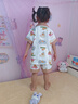 寵兒依人拉布布女童純棉睡衣短袖短褲套裝夏季新款兒童開(kāi)衫全棉家居服女孩 【純棉開(kāi)衫】卡皮巴拉 130 /建議高120-130cm重45-50斤 曬單實(shí)拍圖
